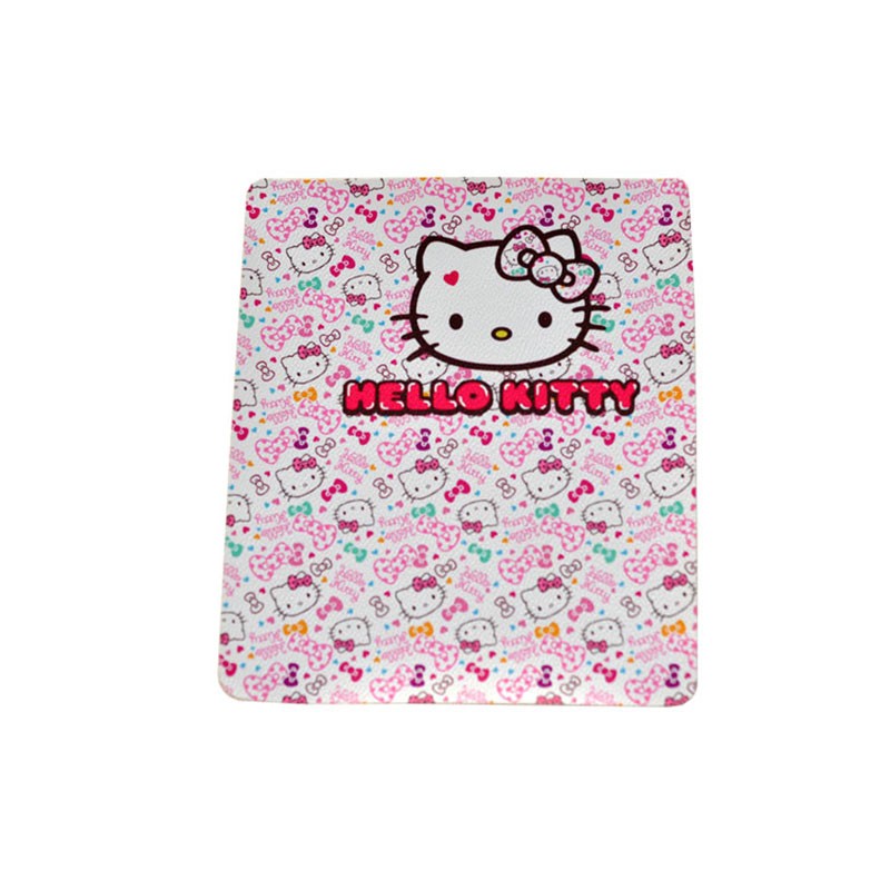 皮革款卡通hello Kitty鼠標(biāo)墊